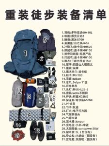 户外活动必备装备清单_户外装备选对，安全舒适又轻松！