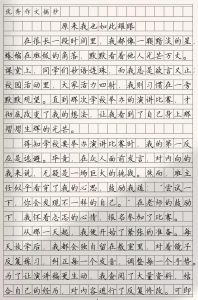 我心目中的高中生活600_挑战与成长，奋斗为未来