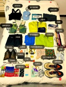 越野跑装备清单_鞋服防晒补水急救包，安全第一
