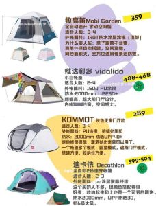 一家人野外露营选择哪款帐篷_家用帐篷怎么选？实用性价比优先，选对材质和尺寸！